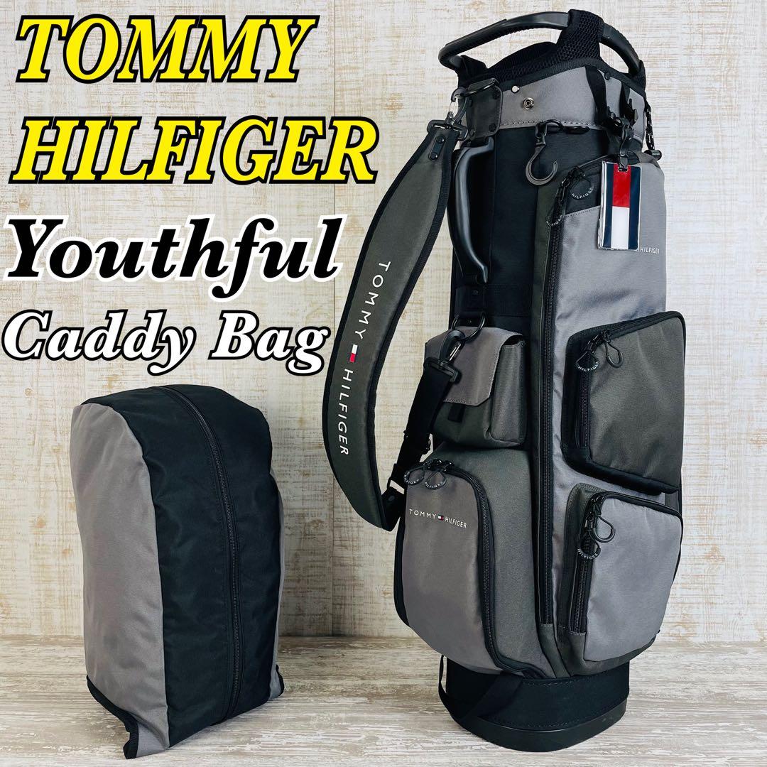 【極美品】 トミーヒルフィガー　ユースFキャディバッグ
