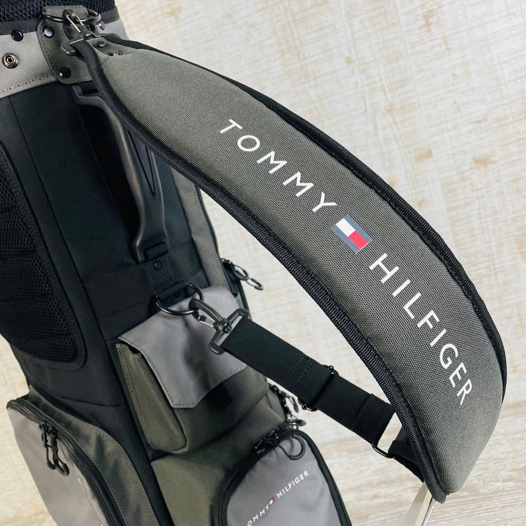 【極美品】 トミーヒルフィガー　ユースFキャディバッグ