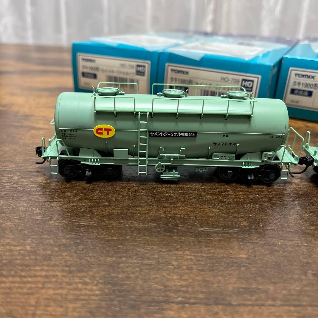 TOMIX HO-709 タキ1900形(セメントターミナルタイプ)完成品×3両