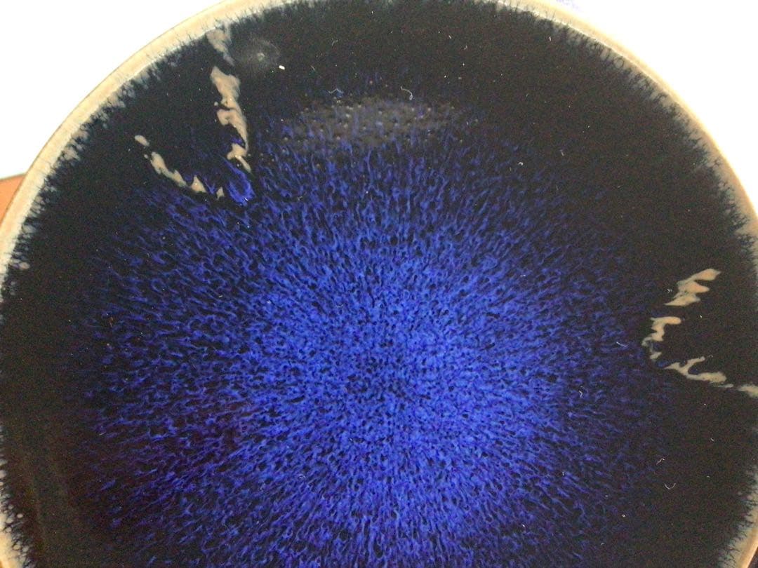 鎌田幸二　作　河南天目銘々皿　五枚セット