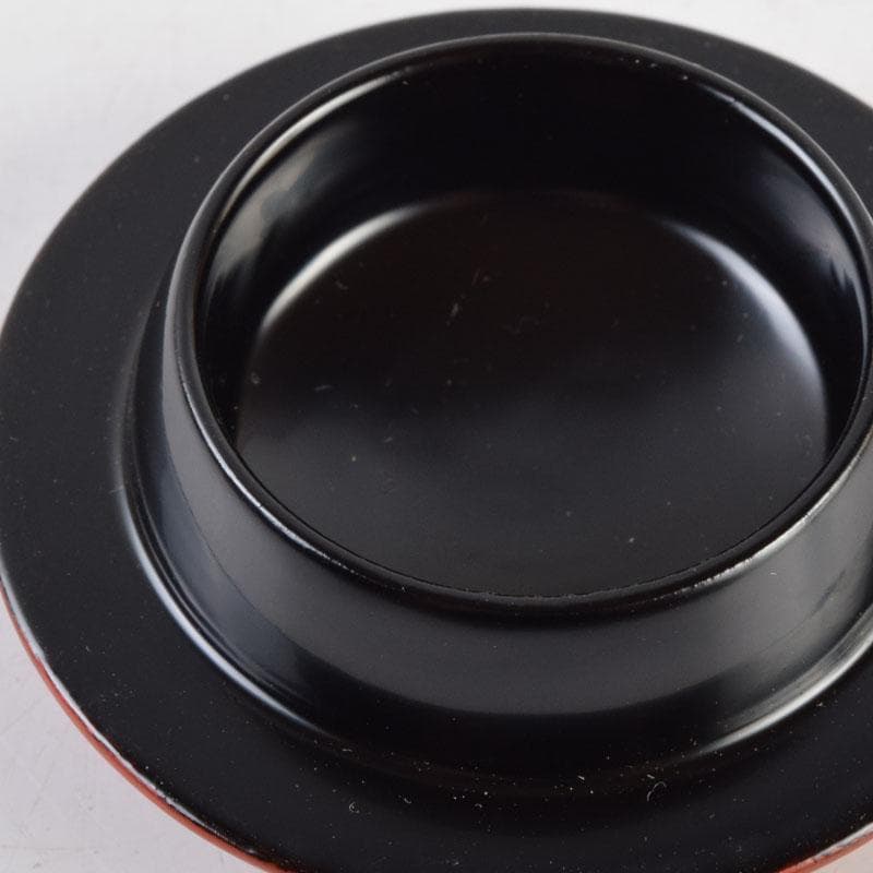 茶道具　源陵香作　根來塗　鬼灯香合　共箱　V　9200