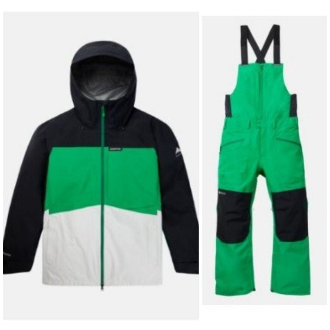 BURTON GORE-TEX スノーボード ジャケット ビブパンツ