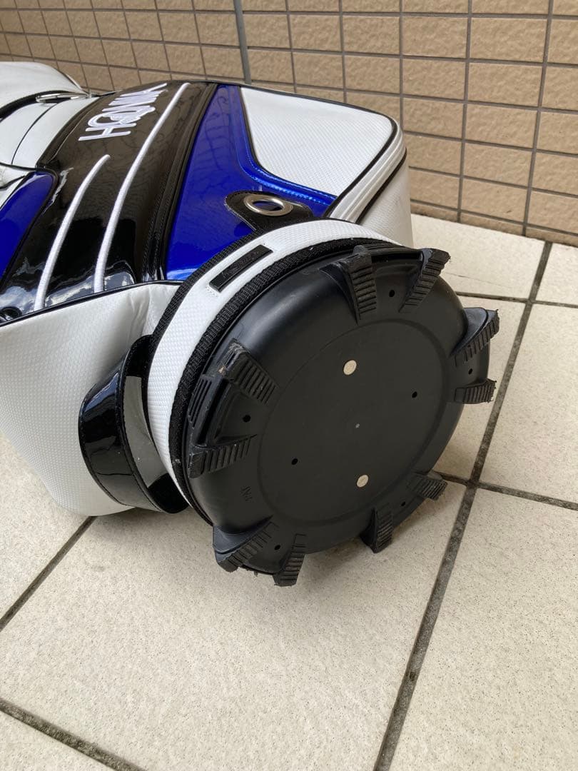 HONMA キャディバッグ ホワイト/ブルー