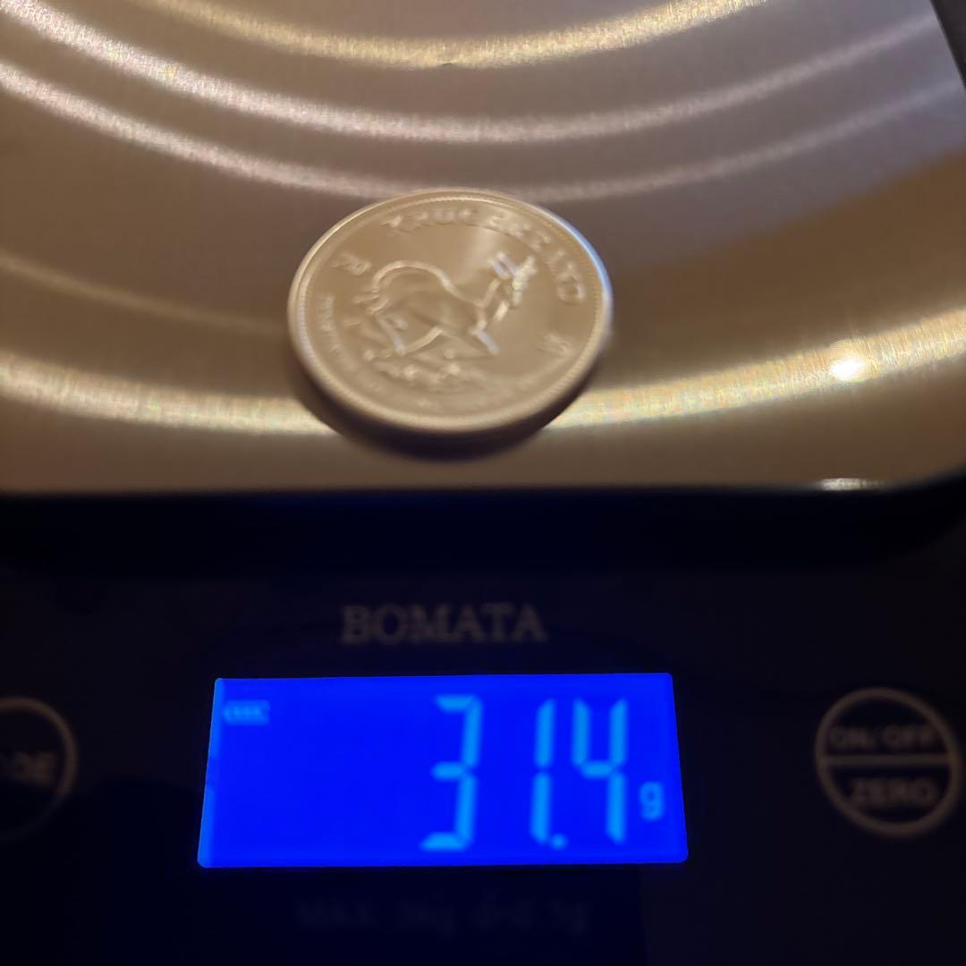 南アフリカ クルーガーランド 1オンス銀貨