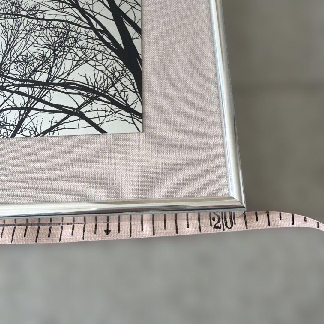 原画【富岡惣一郎】 早春・梢 けやき林 八海山　白の世界　文化村