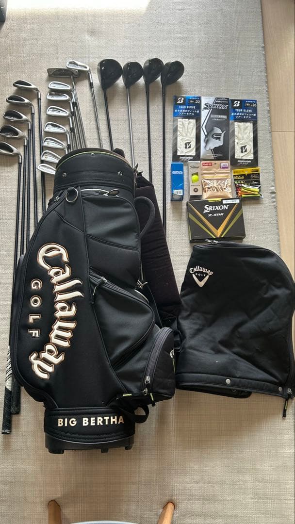 Callaway BIG BERTHA クラブまとめてセット
