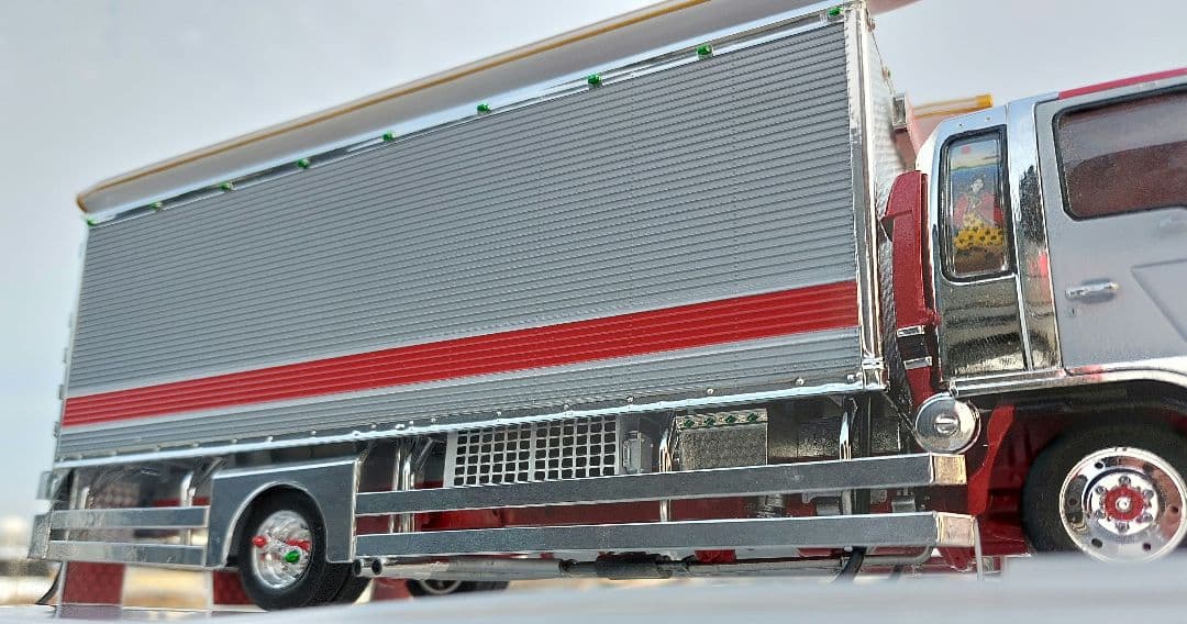 デコトラプラモデル フジミ 1/32 クルージングレンジャー 冷凍車 完成品