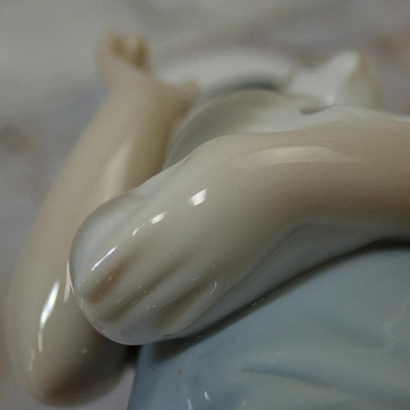 RU-6394 リヤドロ 人形 5645 「少女エリザベス」フィギュリン