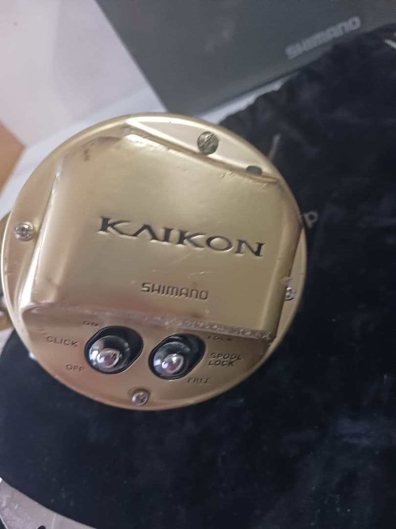 《美品》SHIMANO KAIKON 2000T 両軸リール