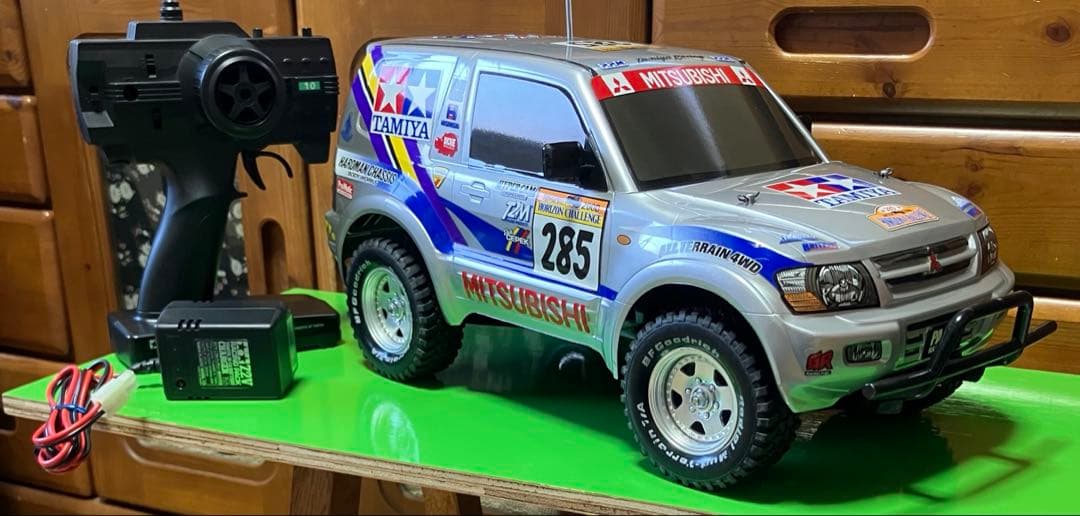 タミヤ1/10 XB三菱パジェロ　ラリースポーツ　ラジコン電動RC 4WD