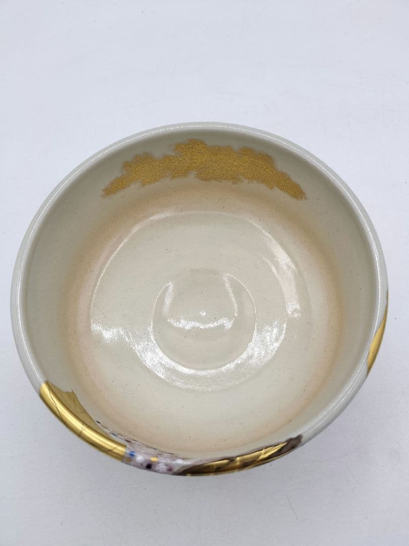 c844 茶碗 紫陽花 陽炎園 木箱 茶道具 古物