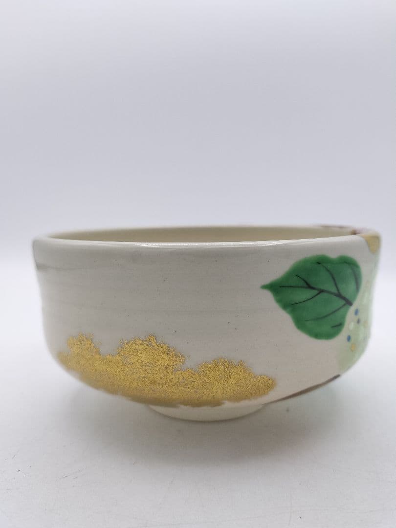 c844 茶碗 紫陽花 陽炎園 木箱 茶道具 古物