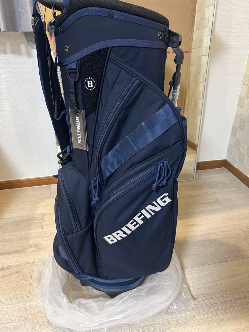 [超レア　復刻版　未使用] CRO-1 BRIEFING ゴルフバッグ ネイビー