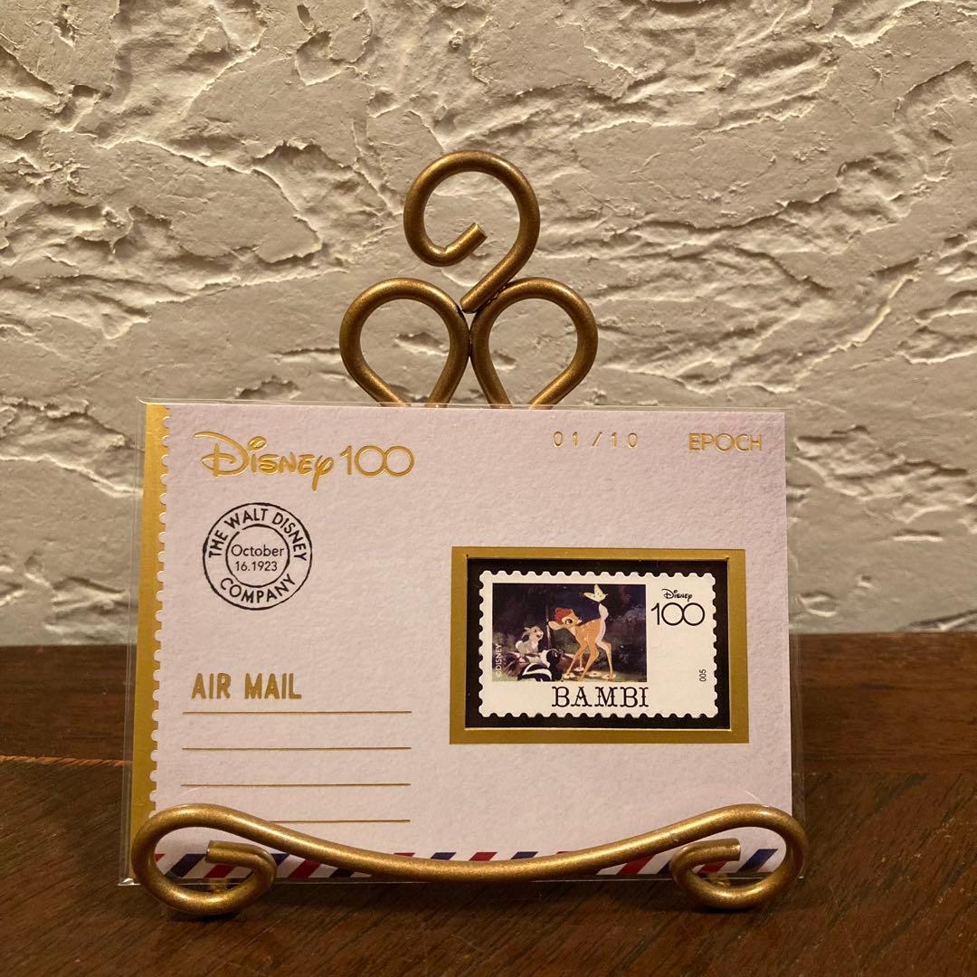 【シリアルNo.01/10】ディズニー 100周年カード エポック バンビ