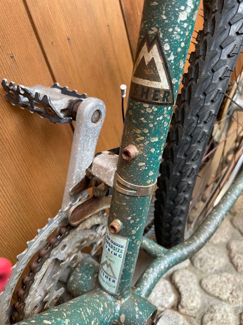 オールドマウンテンバイク　フィッシャー　hk-2 ジャンク