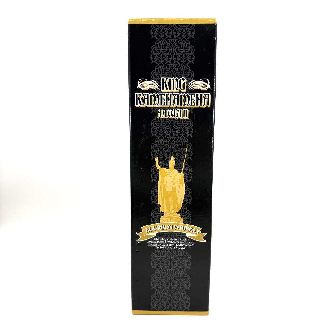 【ハワイ限定】キングカメハメハ バーボン 6年 750ml (箱あり)