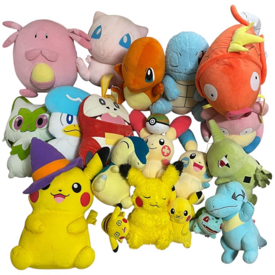 ポケモン　ポケットモンスター　ぬいぐるみ　大量　まとめ売り　希少　20体セット