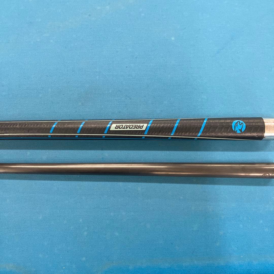 BKUSH ビリヤードキュー 赤 カーボンファイバー