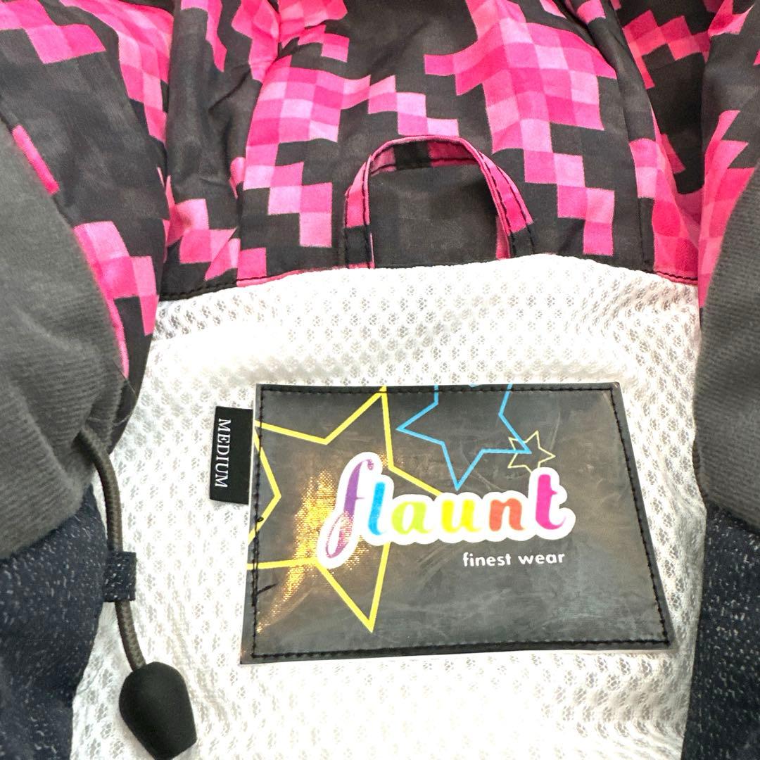 新品未使用　高級flaunt フラウント女の子 スノーボードウェア