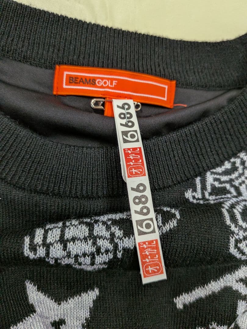 ★BEAMSGOLF　ビームス　防風　ニット 渋野日向子モデル?　Ｌ