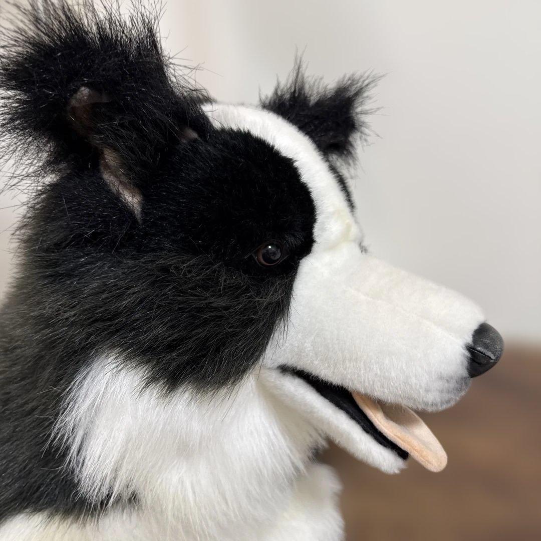 HANSA ボーダーコリー　等身大　ぬいぐるみ　リアル