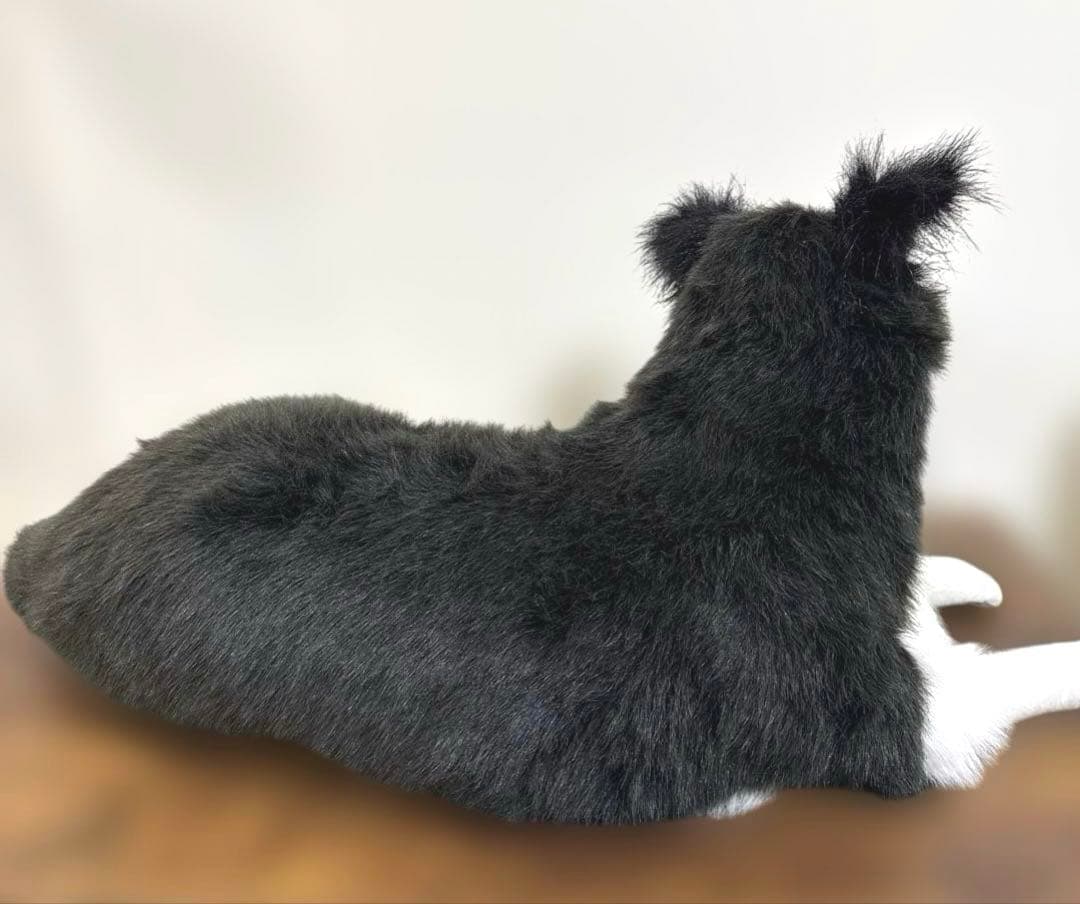 HANSA ボーダーコリー　等身大　ぬいぐるみ　リアル