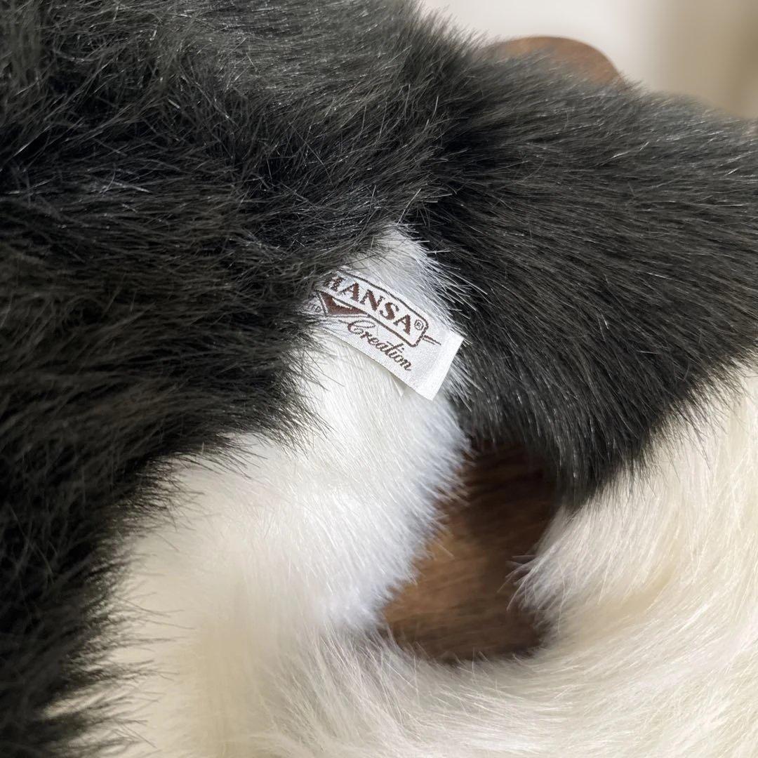 HANSA ボーダーコリー　等身大　ぬいぐるみ　リアル