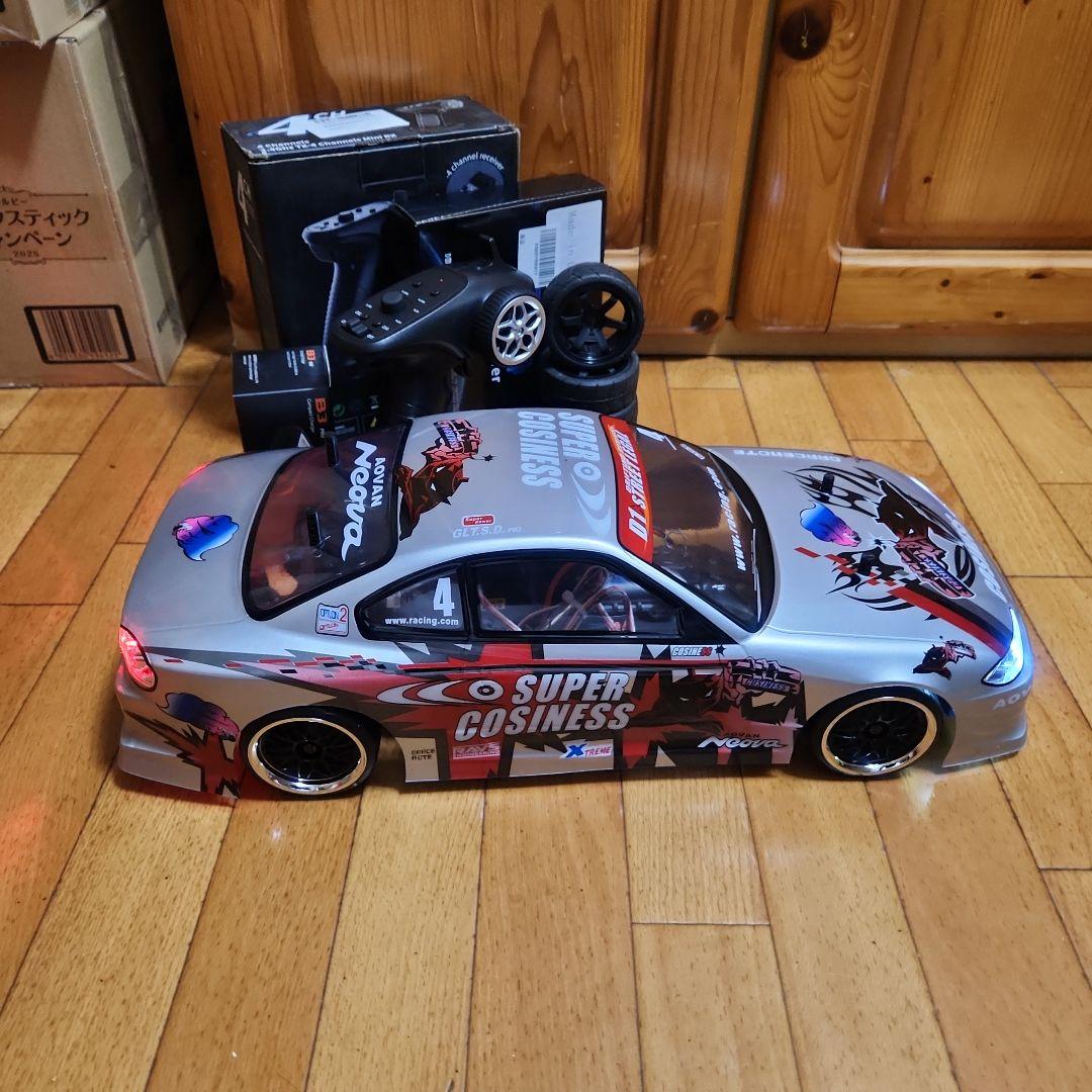 タミヤ ドリフト ラジコン フルセット　TT02　シルビア　　　　　　　tt01