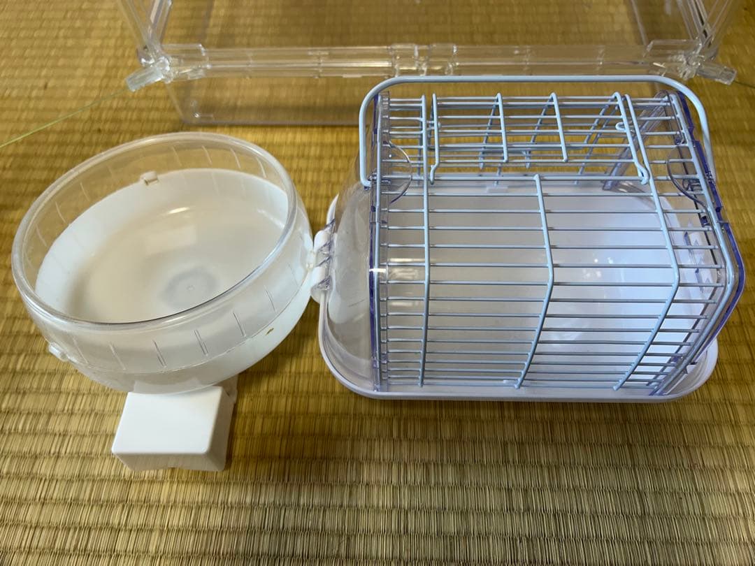 【美品】 ハムスターケージ シャイニー45 小動物 飼育セット♪