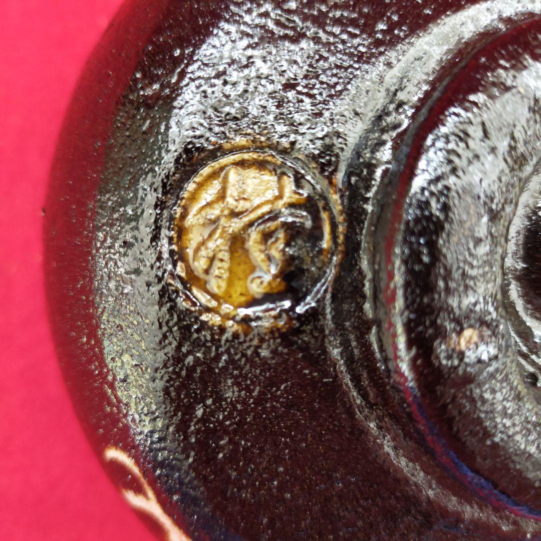 黒楽茶碗　桂窯　御所車　【新品未使用箱付き】