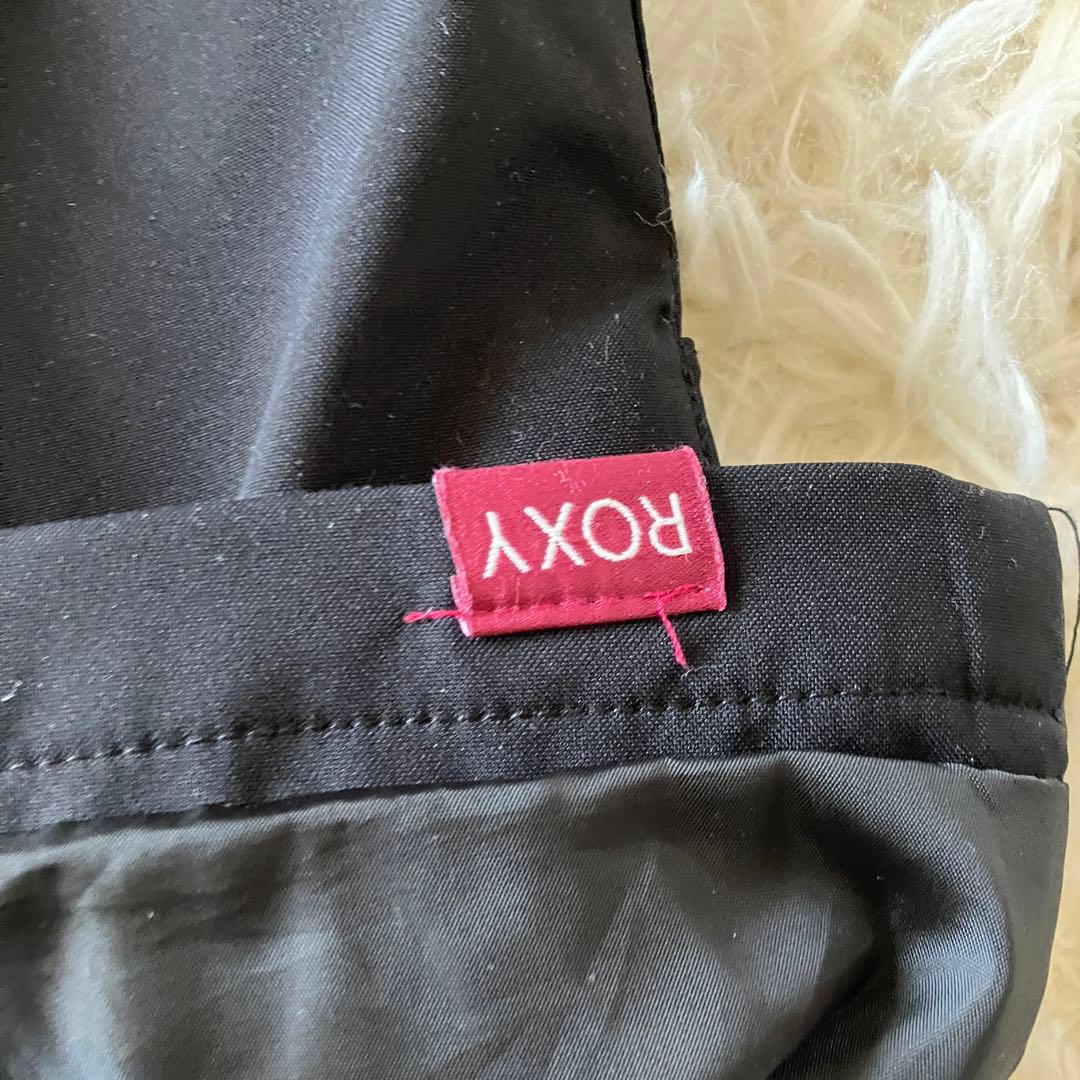 #10M✨ROXY✨スキーウェア パンツ レディースS ヒップロゴ ブラック