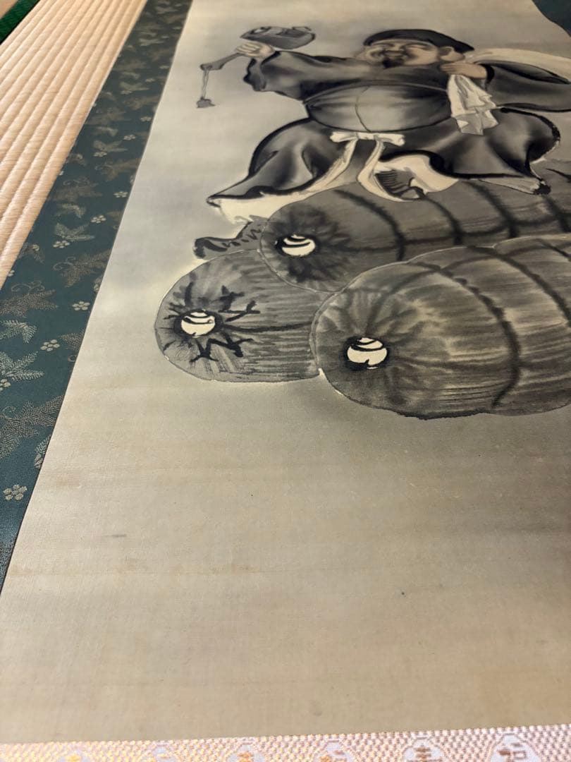掛け軸　大黒天様　七福神