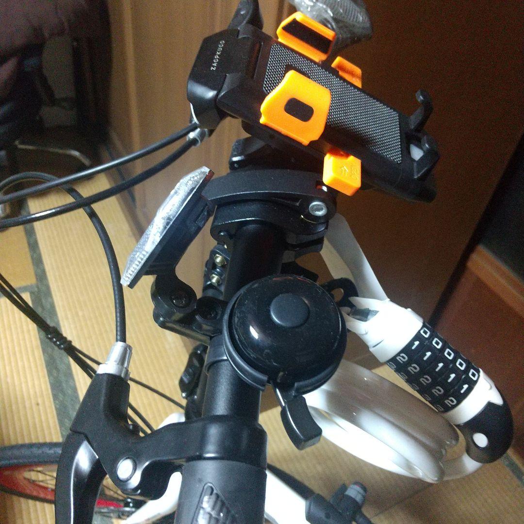 新品　折り畳み 　ロードバイク 軽量アルミフレーム　付属品多数