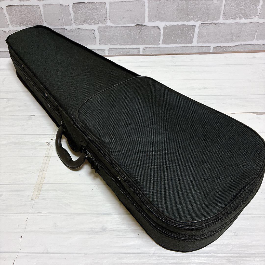 美品 ENNBOM サイレントバイオリン 4/4 ブラック 2WAYバック