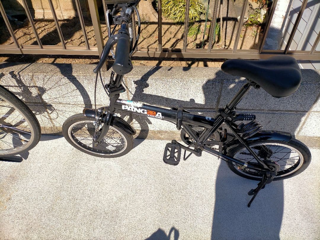 パンゲア ノーパンクタイヤ折りたたみ自転車 JR内房線浜野駅引き取り限定