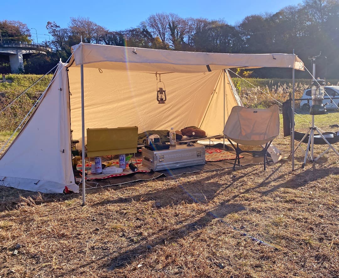 TOMOUNT パップテント TC軍幕 1〜2人用テント