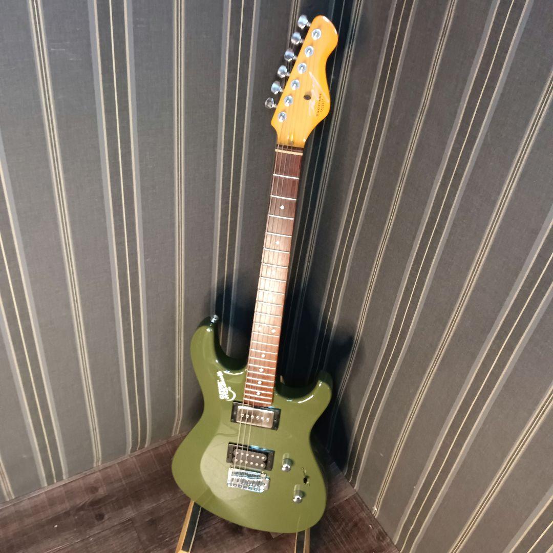 希少 カーキ色 ディーン・ゼリンスキー エレキギター ST ダンカンPU