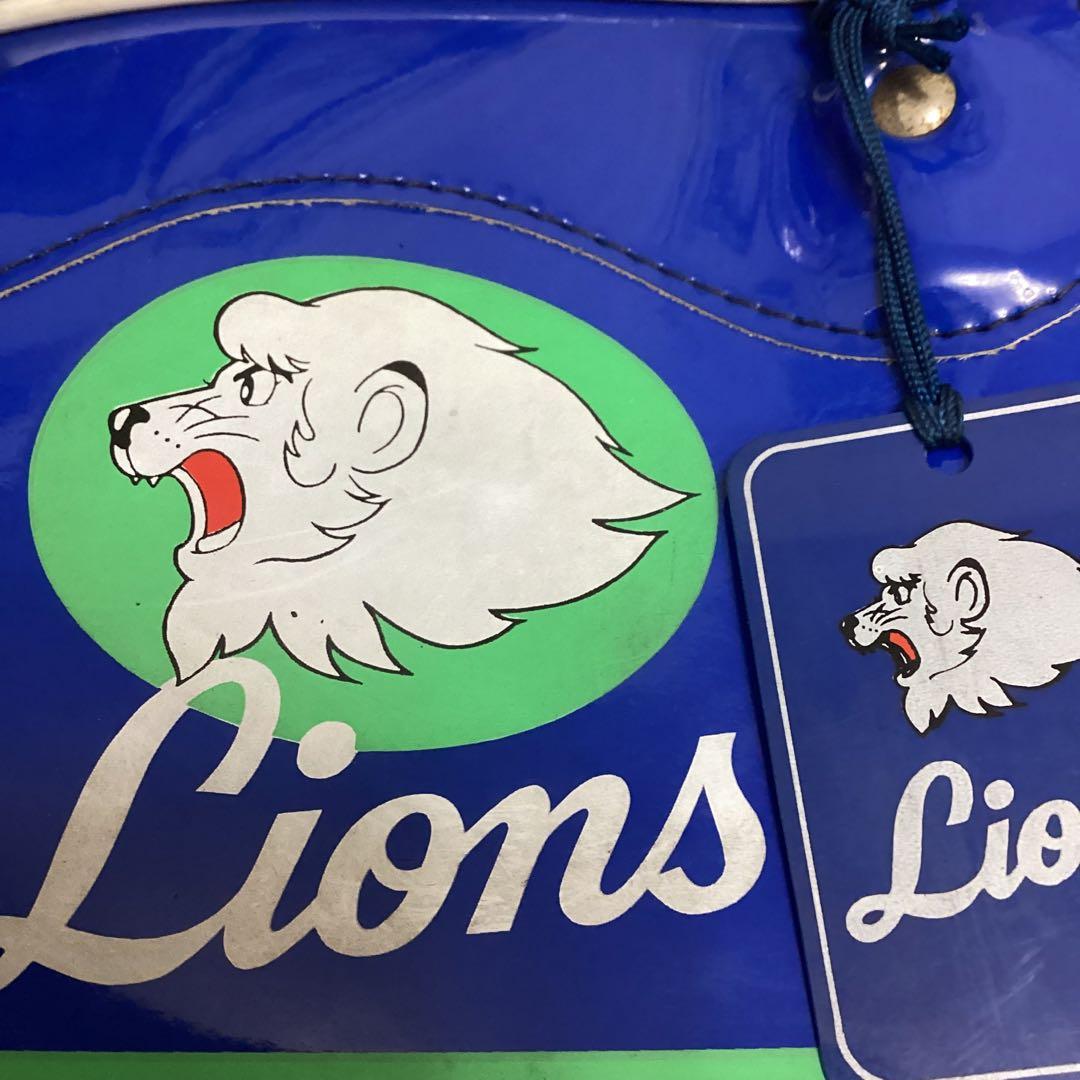 【レトロ希少】西武ライオンズミニボストンバッグ