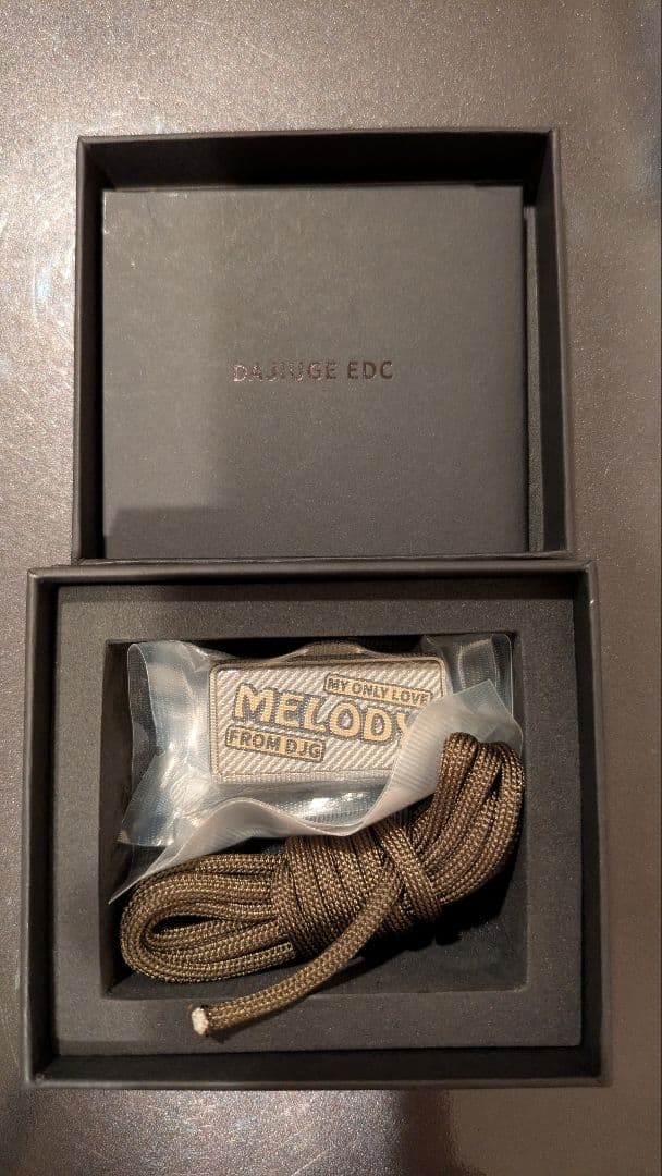 近*藤様 「正規品」DJG MELODY フィジェットトイ音叉　チタン製