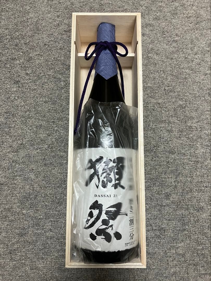 獺祭　感謝　2025年2月製造　日本酒　1800ml 木箱入り　DASSAI23