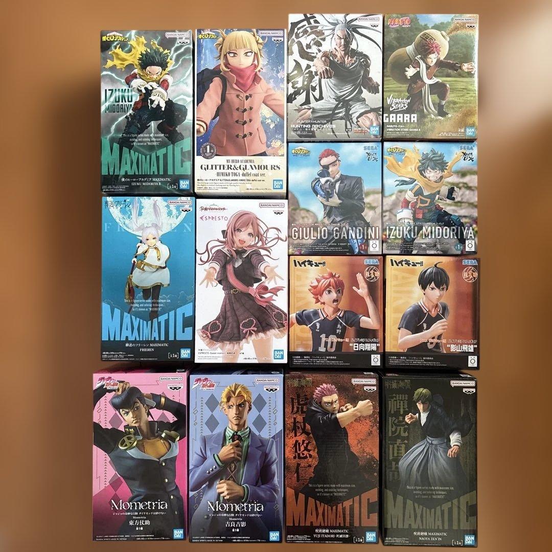 フィギュア14体まとめ売り　呪術廻戦　ヒロアカ　NARUTOなど