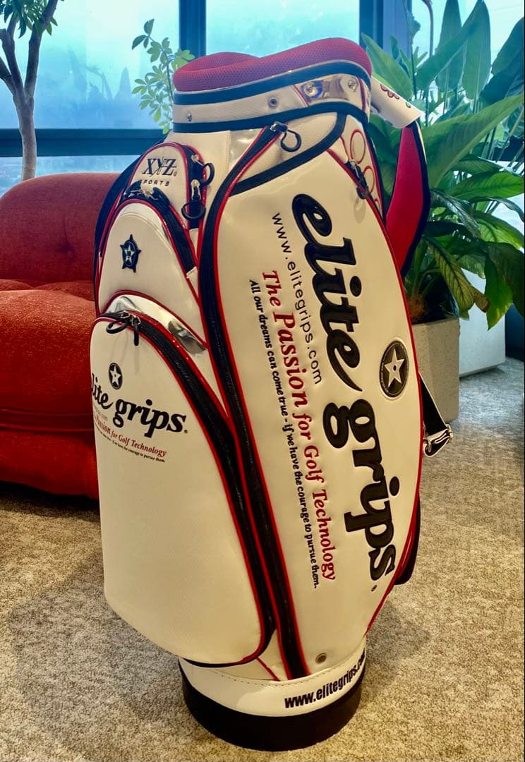 【新品未使用】elite grips キャディバッグ限定 ツアースタッフバッグ