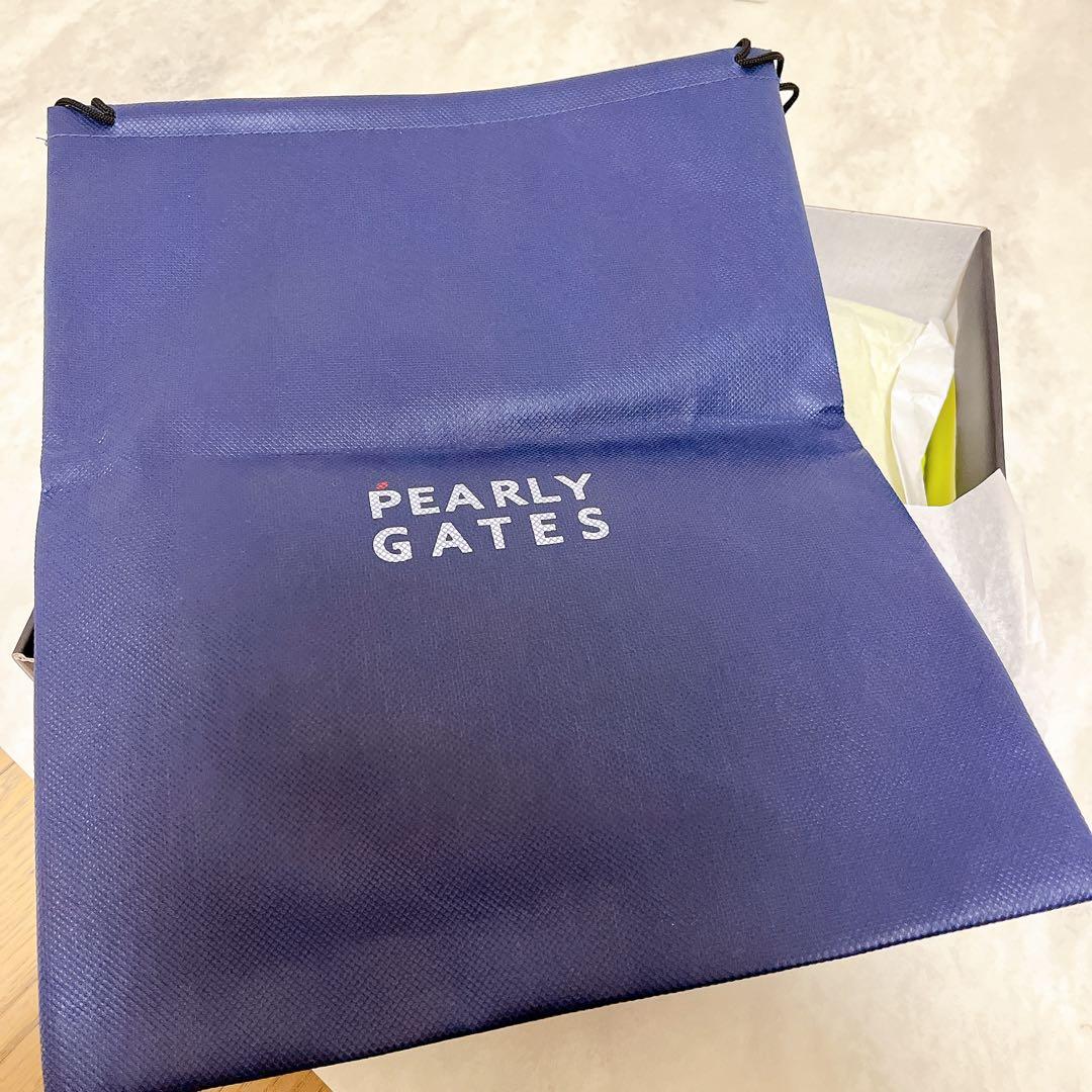 【新品未使用】PEARLYGATES ゴルフシューズ 蛍光イエロー 26.5