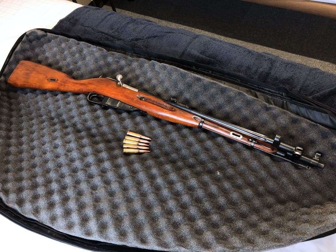 【最終値下げ】1944年ソ連　モシン・ナガン騎兵銃　無可動(合法品)