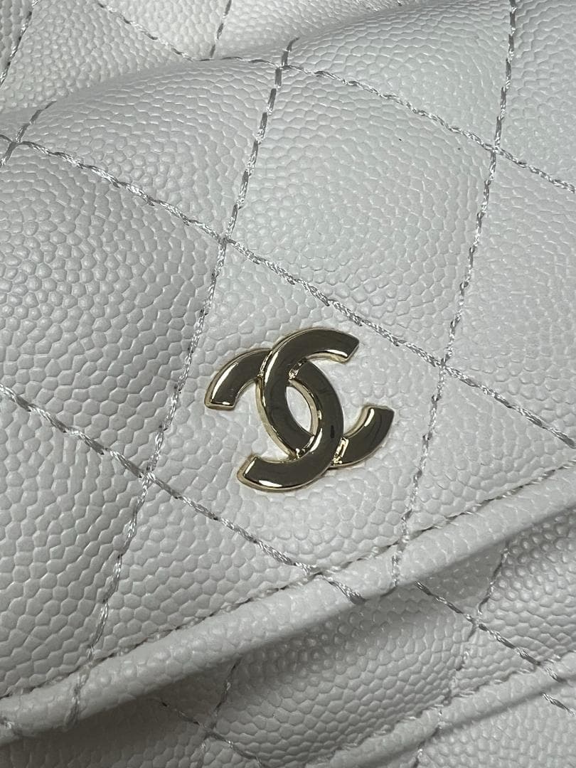 ✨美品 状態良好 キルティングバックパック ホワイト