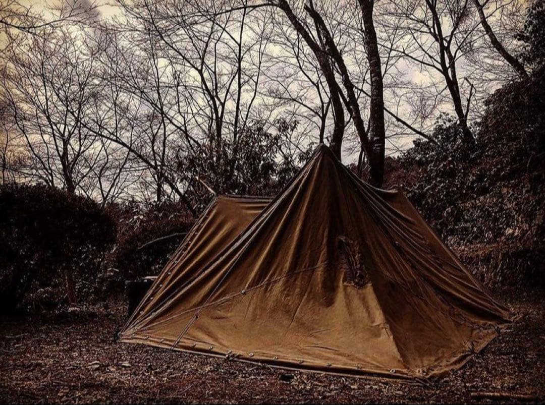 【軍幕屋】希少★ノルウェー軍テント★ビンテージ★軍余剰品★4枚組★