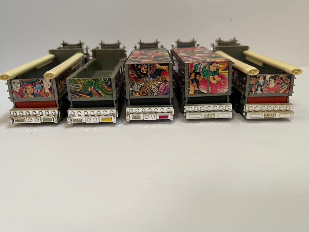 レトロ デコトラ チョロQフルセットケース付き