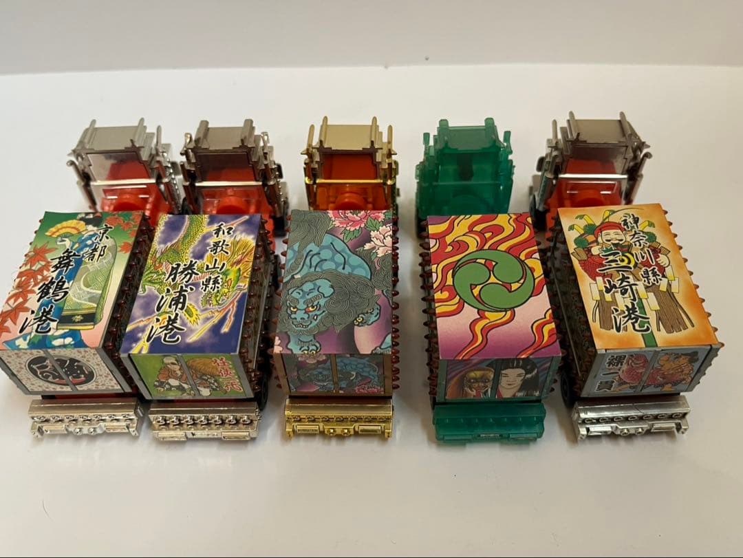 レトロ デコトラ チョロQフルセットケース付き