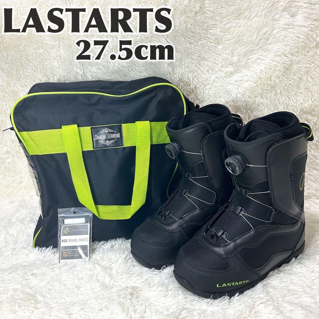 LASTARTS ブラック スノボ　ボア　雪遊び　スノーボードブーツ　27.5