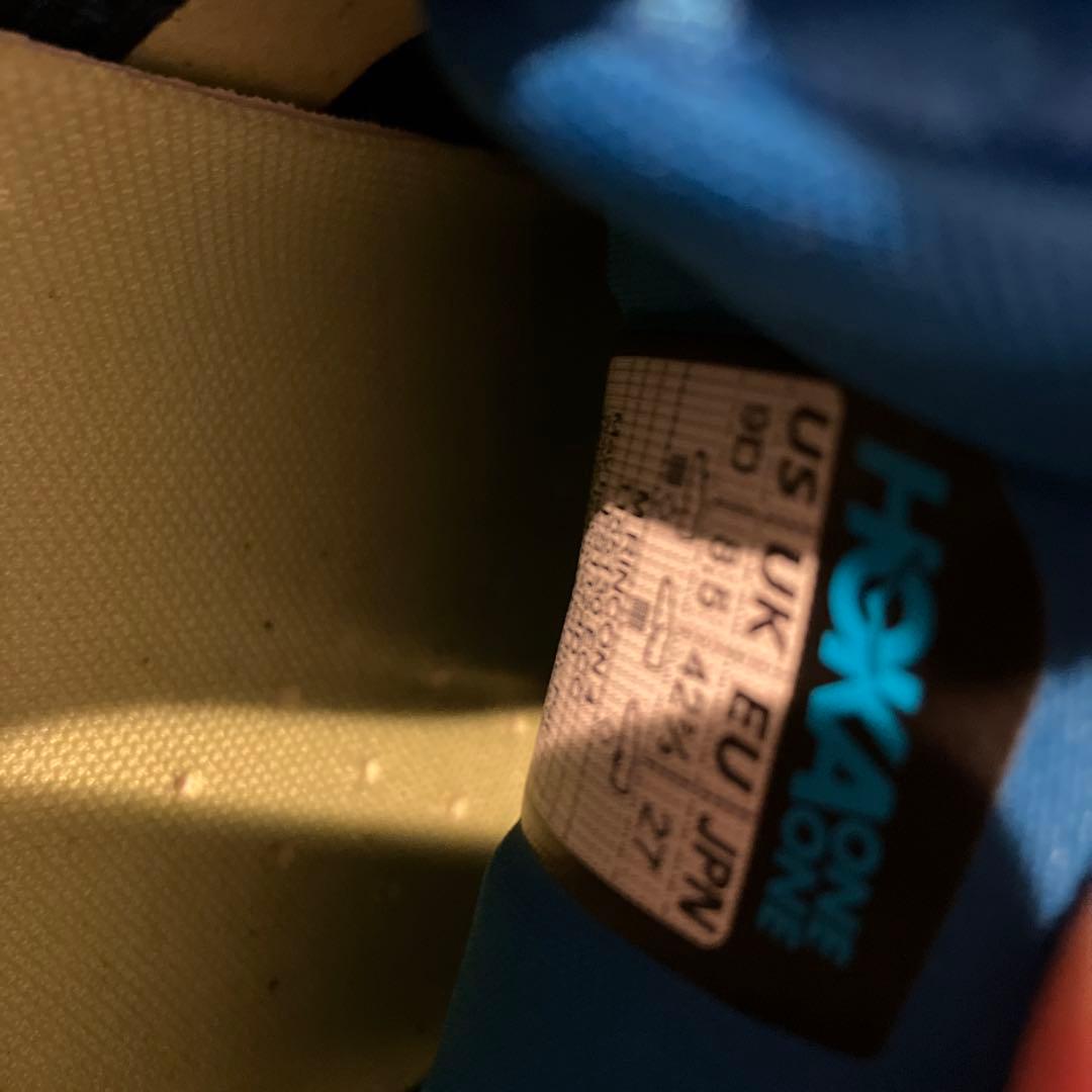 HOKA RINCON 4 27cm ブルー